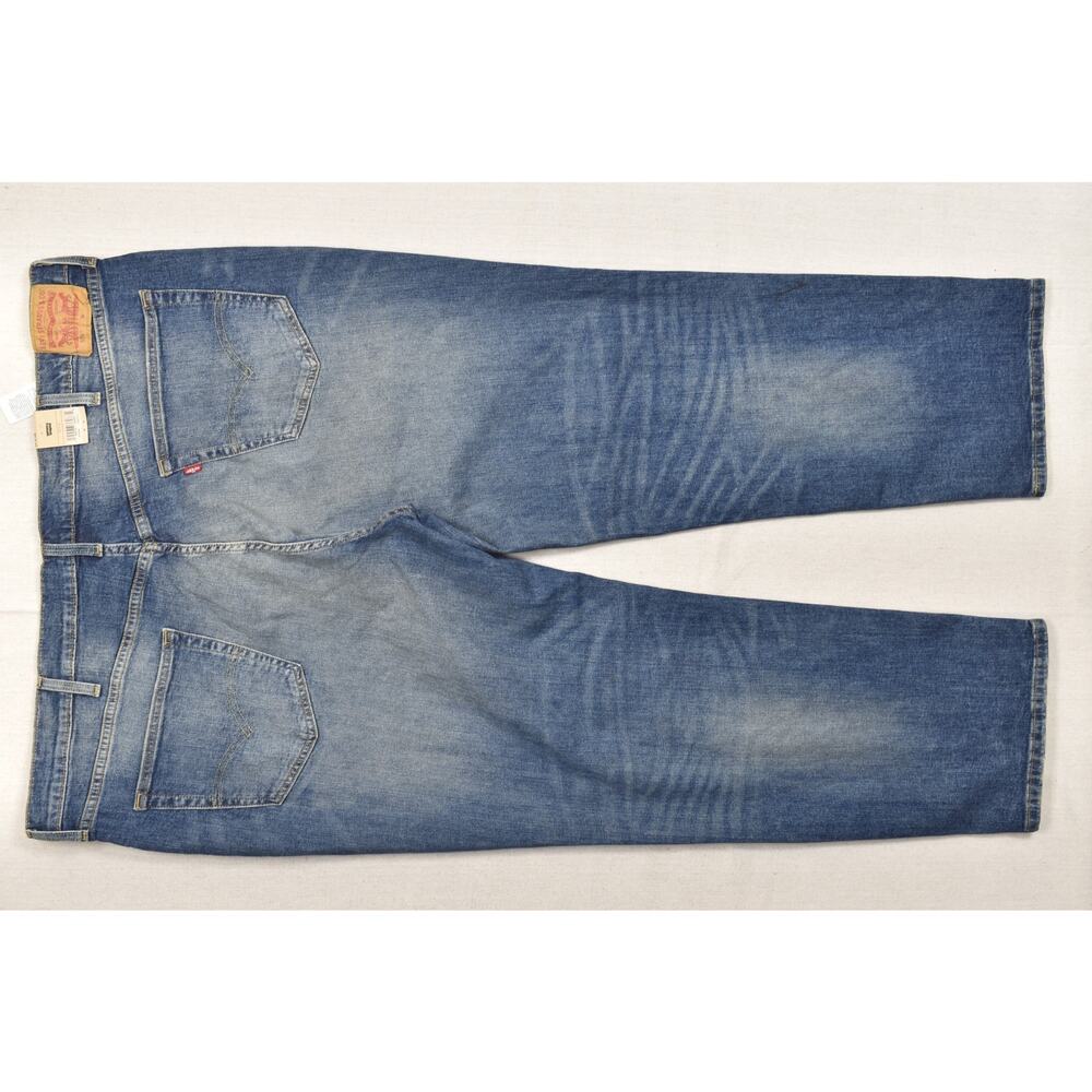 Levi's 559 Relaxed Straight Fit Men's Jeans Blue Wash Size 50x32 NWT Stretch - Picture 4 of 8